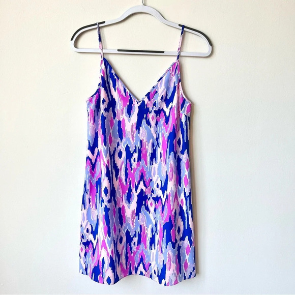 Lilly Pulitzer Printed Lela Silk Sleeveless Mini Dress - Picture 2 of 6